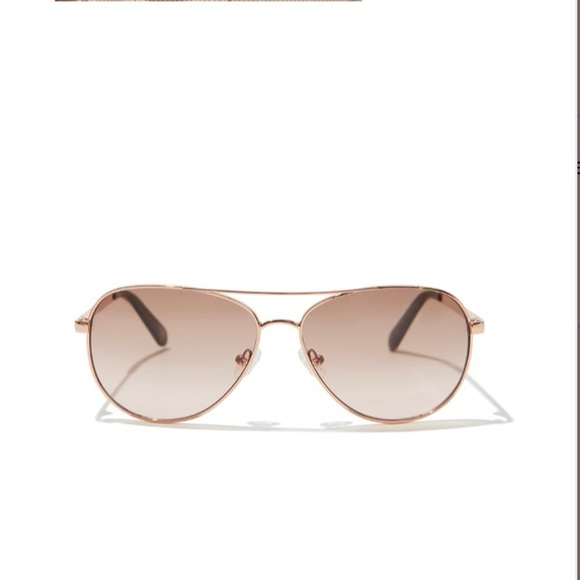 Kate Spade Emmaline Rose Gold Aviator Sunglasses - Picture 1 of 5